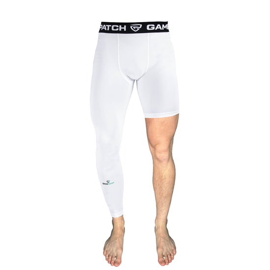 SINGLE LEG TIGHTS RIGHT WHITE