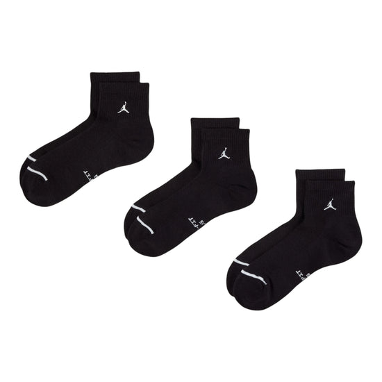 Calze-Jordan-3Pack-nero-triplebasket-vista laterale