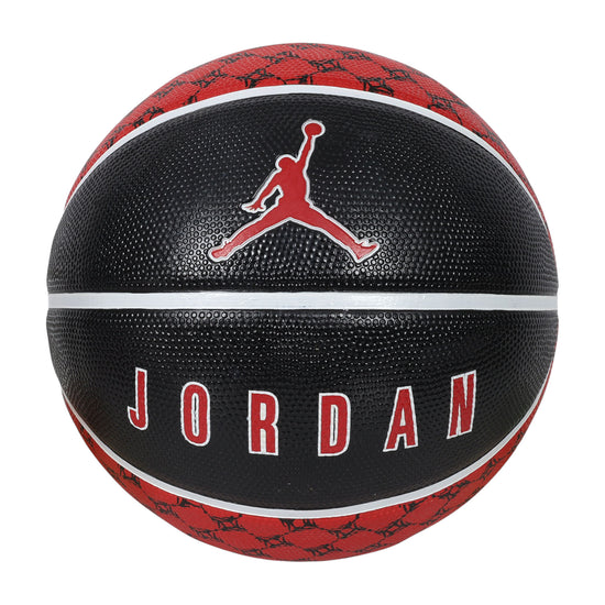 Pallone da basket outdoor Jordan Playground, misura 7, con logo OPTION e superficie in materiale resistente all&