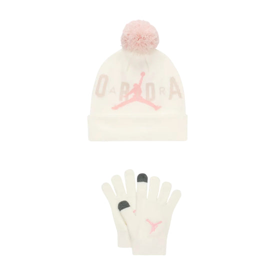 JORDAN POM BEANIE SET