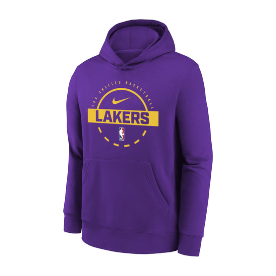 NBA PRACTICE HOODIE LAKERS KIDS
