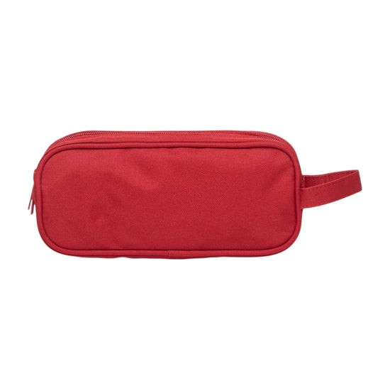 Astuccio Jordan Air Pencil Case Gym Red 9A9221-R78 – vista frontale logo ricamato RETRO