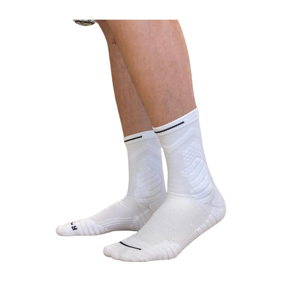 Calze da Basket Rookie Performance White