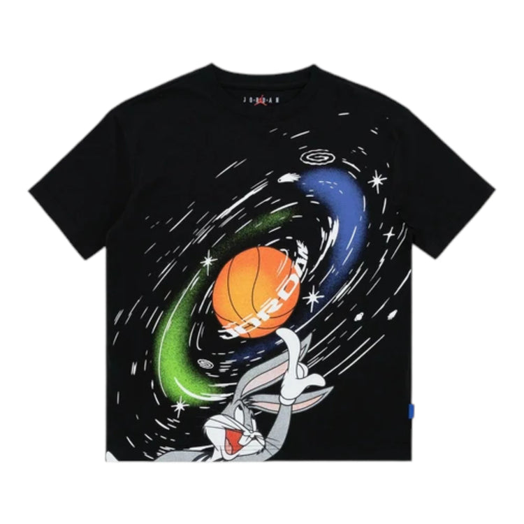 tee jordan kids vista frontale - spae jam - bugs bunny