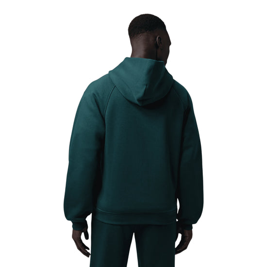 Jordan Brooklyn Full-Zip IU0243-378 – vista posteriore fleece verde Midnight Spruce