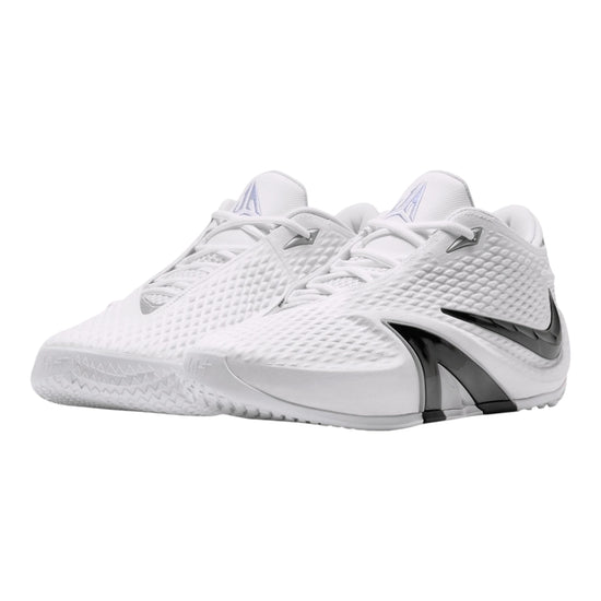 Ja 4 Phantom – tre quarti frontale White Cobalt Bliss Photon Dust Black 2026 🏀