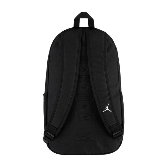 Zaino Jordan Jam HBR nero con scomparto per laptop, stile sportivo e spazioso, ideale per uso quotidiano.