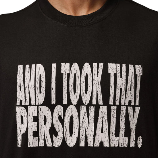 maglietta Nike Air Jordan Brooklyn Tee and i took that personally nero bianco rosso adulto uomo abbigliamento IF0870-010