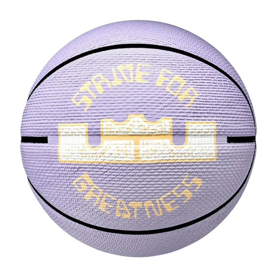 Pallone Basket Nike LeBron Playground – Viola/Amarillo/Nero | Taglia 7