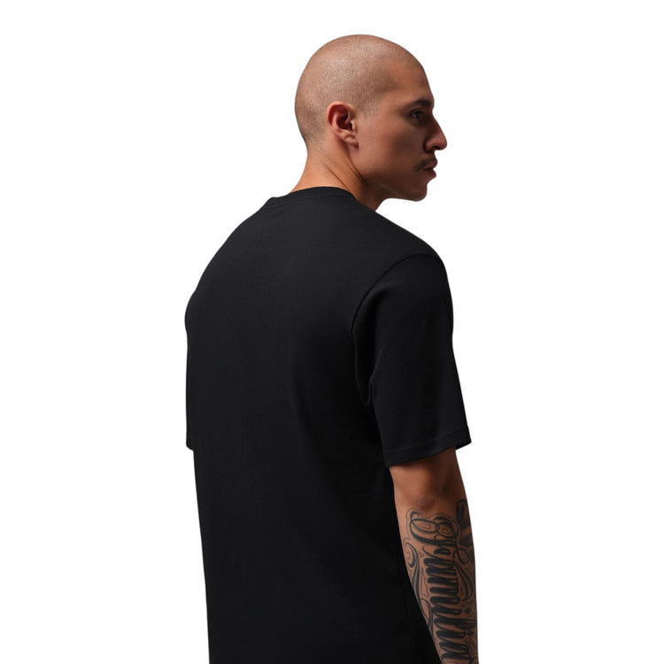 Jordan AJ11 Tee nera – vista posteriore girocollo 100% cotone