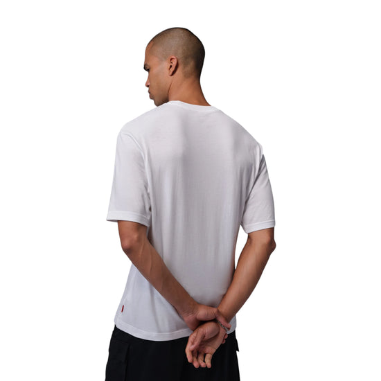 Jordan Brooklyn Essential Sport tee bianca uomo – dettaglio grafica Brooklyn cotone