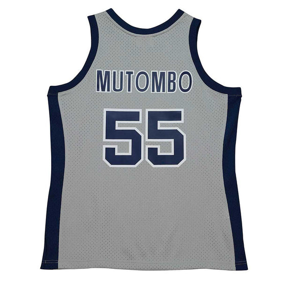 DIKEMBE MUTOMBO GEORGETOWN SWINGMAN JERSEY