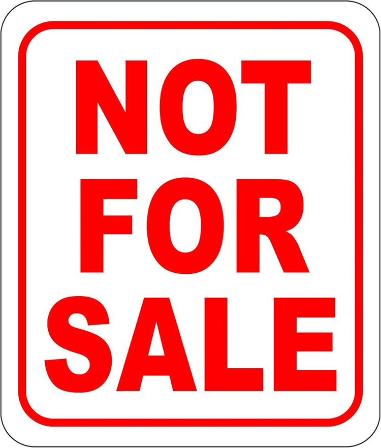NOT ON SALE