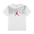 T-Shirt Jordan Kids MJ Tapout Graphic bianca 95G084-001 – vista frontale grafica MJ