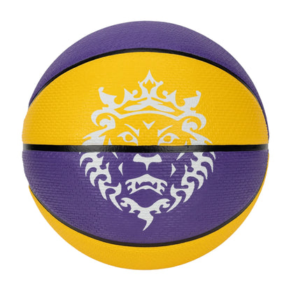 Pallone Basket Nike LeBron Playground – Viola/Amarillo/Nero | Taglia 7