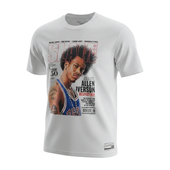MITCHELL & NESS SLAM TEE IVERSON 76ERS