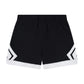 Shorts da ragazza Jordan Diamond in nero, stile sportivo con dettagli moderni, tessuto morbido e confortevole.