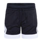 Shorts da ragazza Jordan Diamond Short in nero, stile sportivo con logo Jordan, tessuto morbido e comodo.