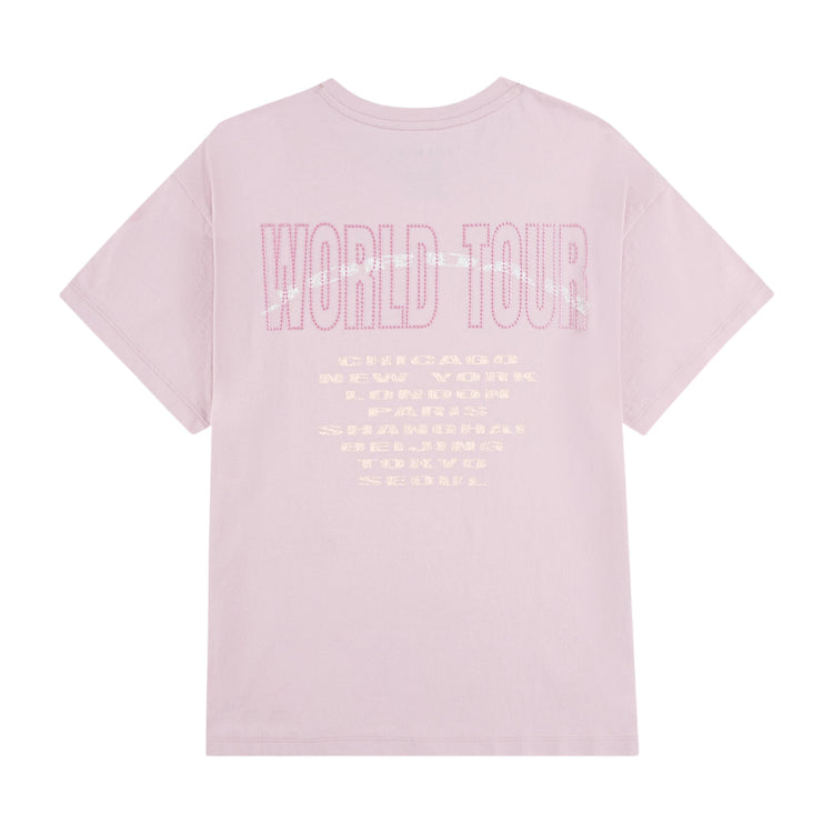 T-shirt Jordan bambina rosa SS26 con logo Jordan, manica corta e stile sportivo, per ragazze da 7 a 15 anni