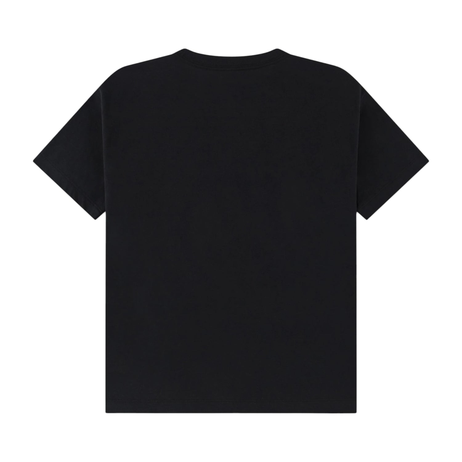 T-shirt Jordan Girl Bubble Tee in colore nero con logo Jordan bianco, tessuto morbido e comodo, vista frontale.