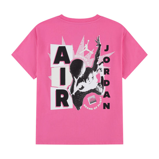 T-Shirt Jordan Geo Burst Flight Girls – Fucsia