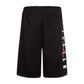 Shorts neri Jordan 23 Bambino, pantaloncino sportivo con logo Jordan, visibile in primo piano.