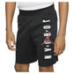 Pantaloncino Jordan 23 Bambino, shorts neri con logo Jordan, visibile su sfondo bianco.