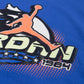 Felpa Jordan Super Splash Set bambino con T-shirt e shorts coordinati, colore blu con dettagli vivaci e logo Jordan.