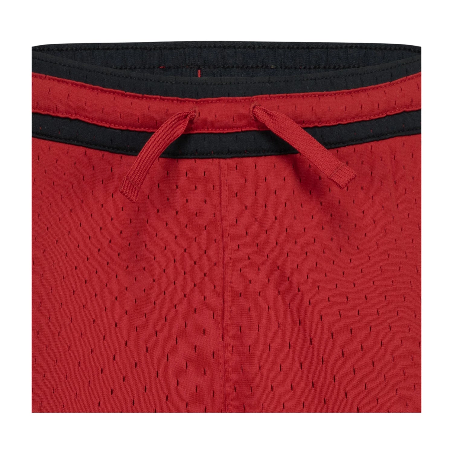 Shorts da basket Jordan Diamond Kids Rosso, pantaloncino sportivo per bambini, con logo Jordan e design rosso vibrante.