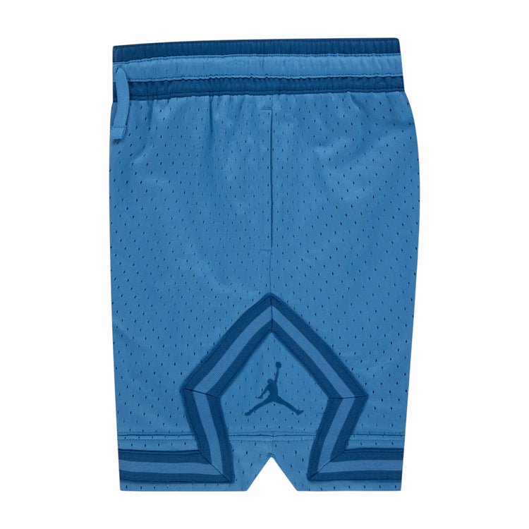 Jordan Diamond Shorts Kids azzurro – dettaglio mesh Dri-FIT