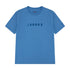 T-Shirt Jordan Wordmark EMB Crew Kids 95D634-UAV – vista frontale wordmark ricamato