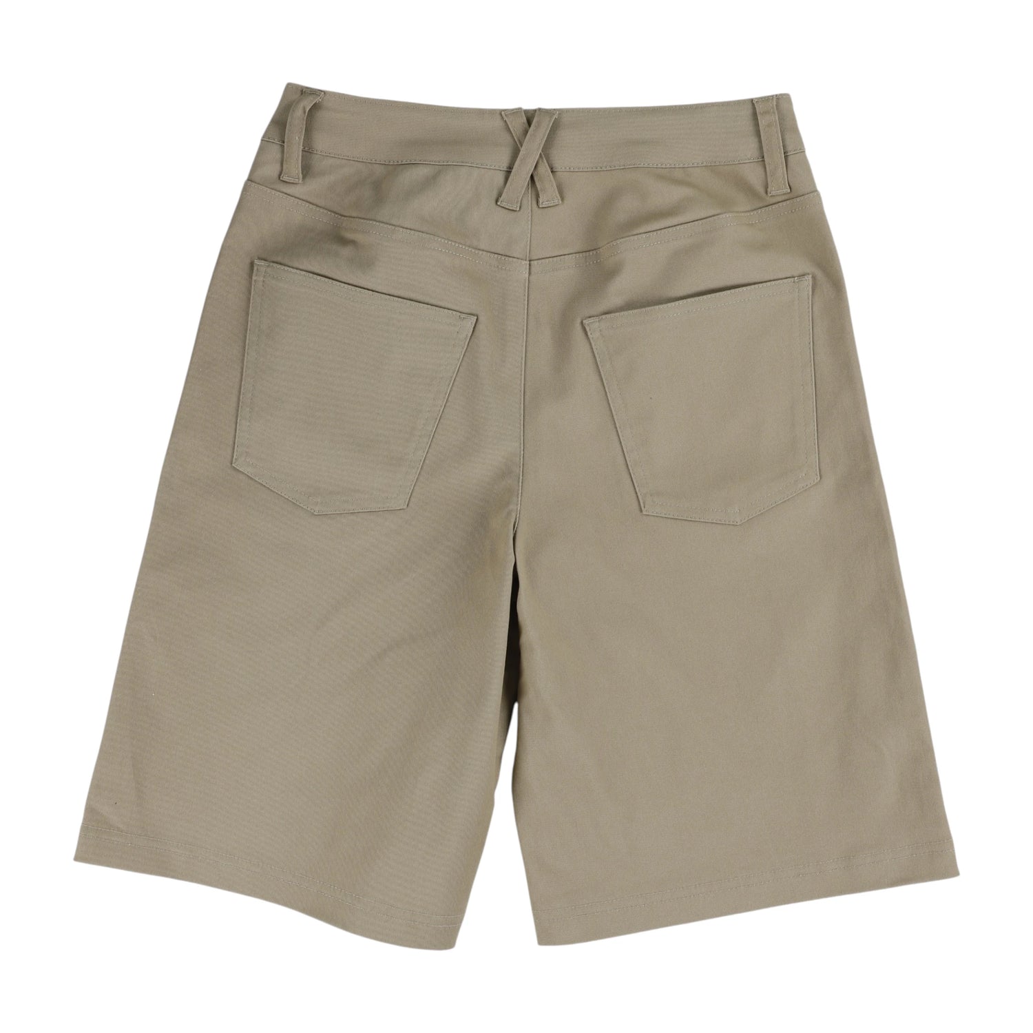 Pantaloncini Jordan Kids "We Outside" Skate in colore khaki, pantaloncini sportivi per bambini con logo Jordan.
