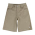 Shorts Jordan Kids "We Outside" Skate in khaki, pantaloncini casual con logo Jordan, tessuto comodo e stile atletico.