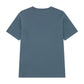 Maglietta Jordan Brooklyn Varsity Tee per bambini, t-shirt sportiva con logo Jordan, in cotone blu e bianco.