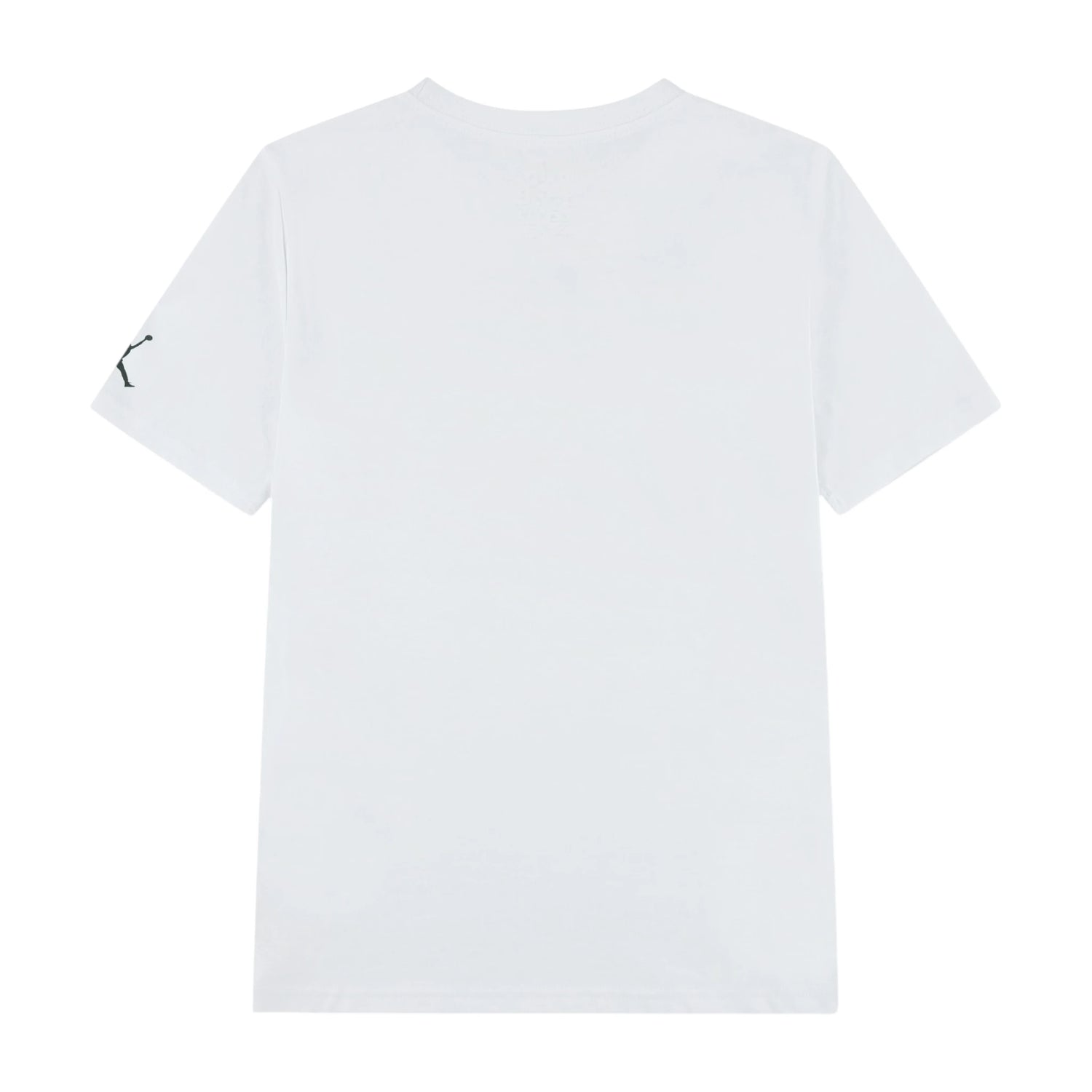 Maglietta Jordan Kids Tie-Dye Bianca, t-shirt Jumpman per bambini con stampa tie-dye bianca e logo Jordan visibile.