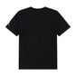 Maglietta Jordan Kids Tie-Dye nera, t-shirt bambino Jumpman Tee con motivo tie-dye e logo Jordan visibile.