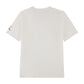 Maglietta Jordan Kids Tie-Dye avorio, t-shirt bambina con logo Jumpman, stile vivace e colorato, tessuto comodo e alla moda