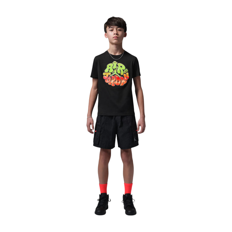 Maglietta Jordan Kids Super Splash Bubble, t-shirt bambino con stampa colorata, morbida e comoda, marca Jordan.