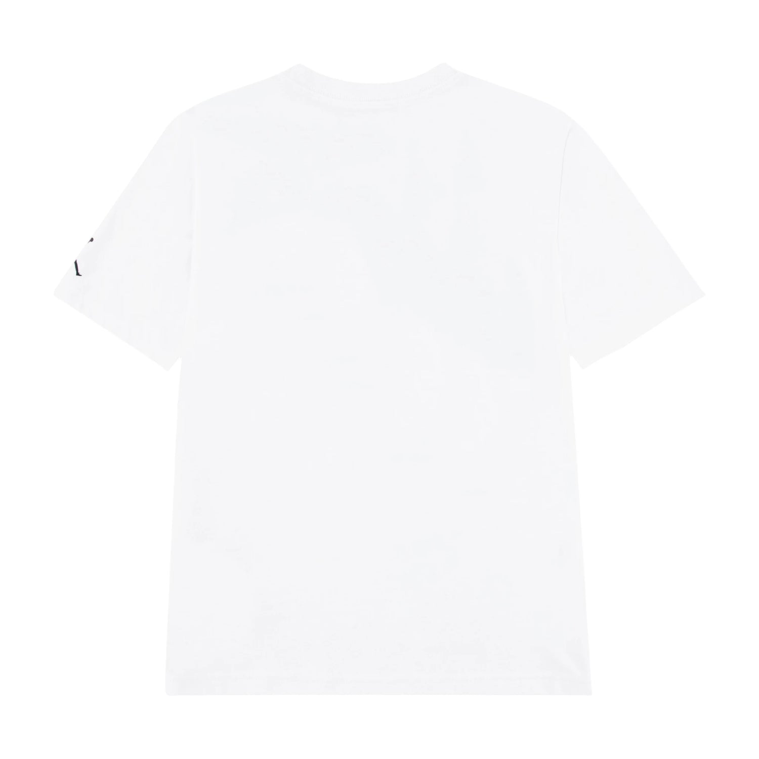 Maglietta Jordan Air Jordan Kids Plane Window Bianca, t-shirt bambino con grafica di un aereo e finestra bianca, cotone comodo.