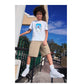 Maglietta bianca Air Jordan Kids Plane Window, T-shirt bambino con logo Jordan e design aeronautico, ottimo per bambini.