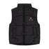 Jordan Kids Puffer Vest nero 95F966-023 – vista frontale zip integrale imbottito