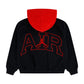 Jordan Kids Play Your Way Cardigan Hood nera – vista laterale fleece morbido
