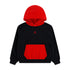 Felpa Jordan Kids JDB Play Your Way Fleece Cardigan Hood nera 95G281-023 – vista frontale aperta