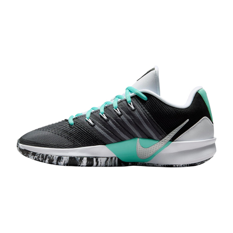 Scarpe da basket Nike Sabrina 3 "Big Ellie" verdi NY Liberty, con dettagli colorati e design sportivo.