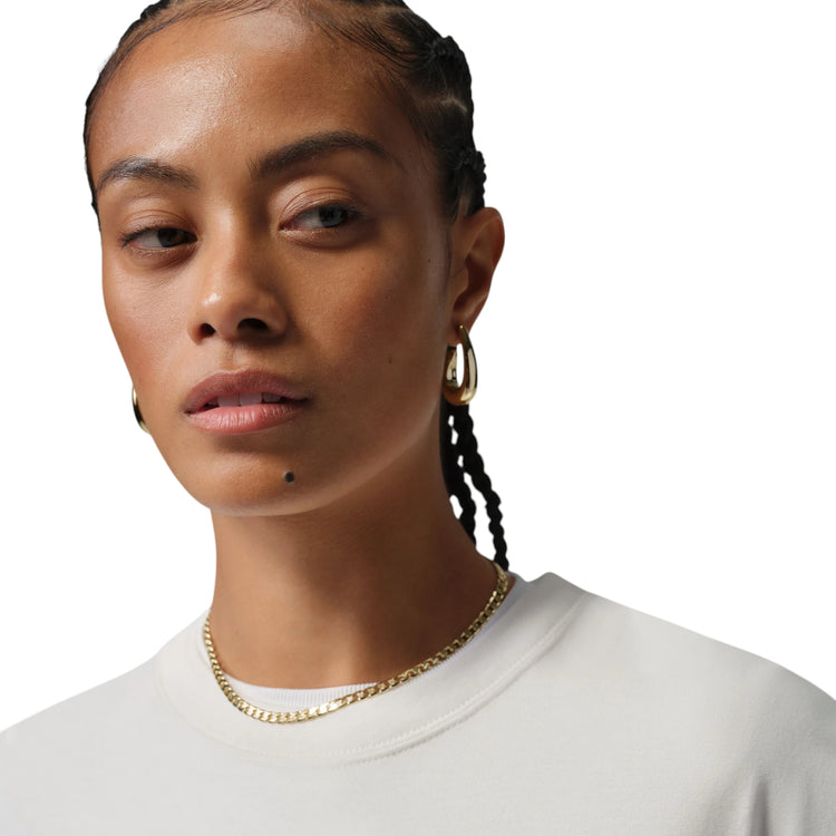 T-Shirt Jordan Flight da donna Biana con stampa sul retro. Jordan women