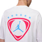 T-Shirt Jordan Brooklyn – Bianco/University Blue