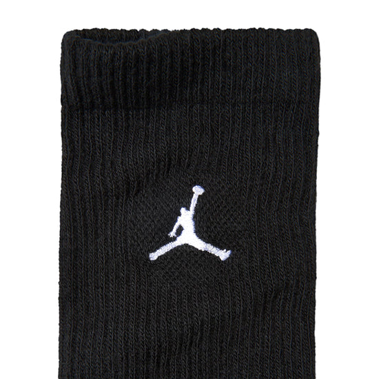 Calzini Jordan Everyday Crew – 3 Paia Nero/Bianco