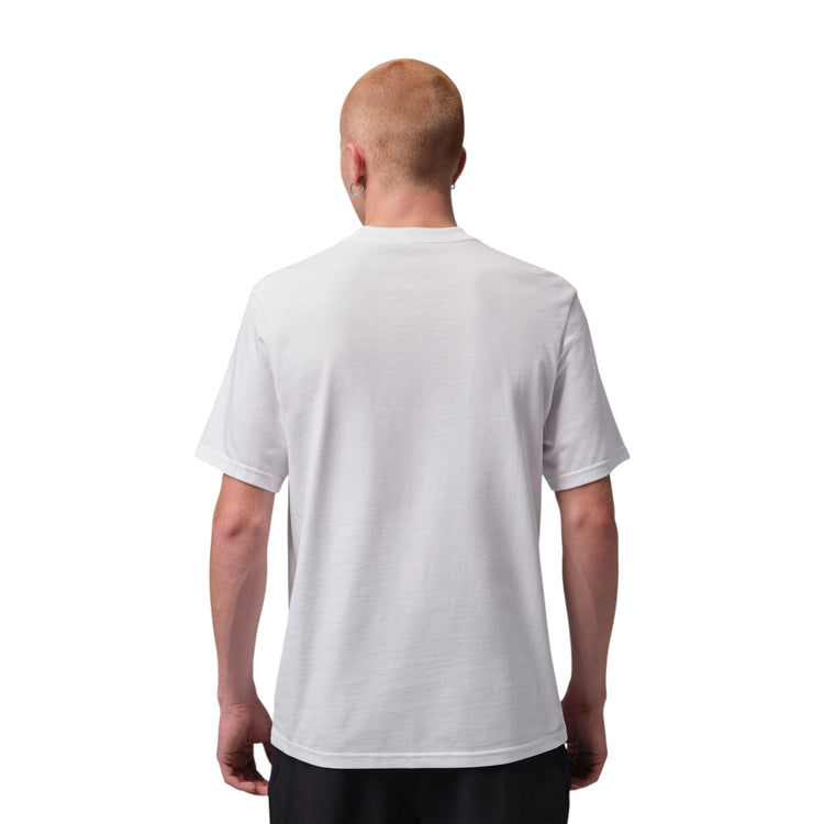 T-shirt Jordan Dri-FIT GFX bianca – vista posteriore standard fit