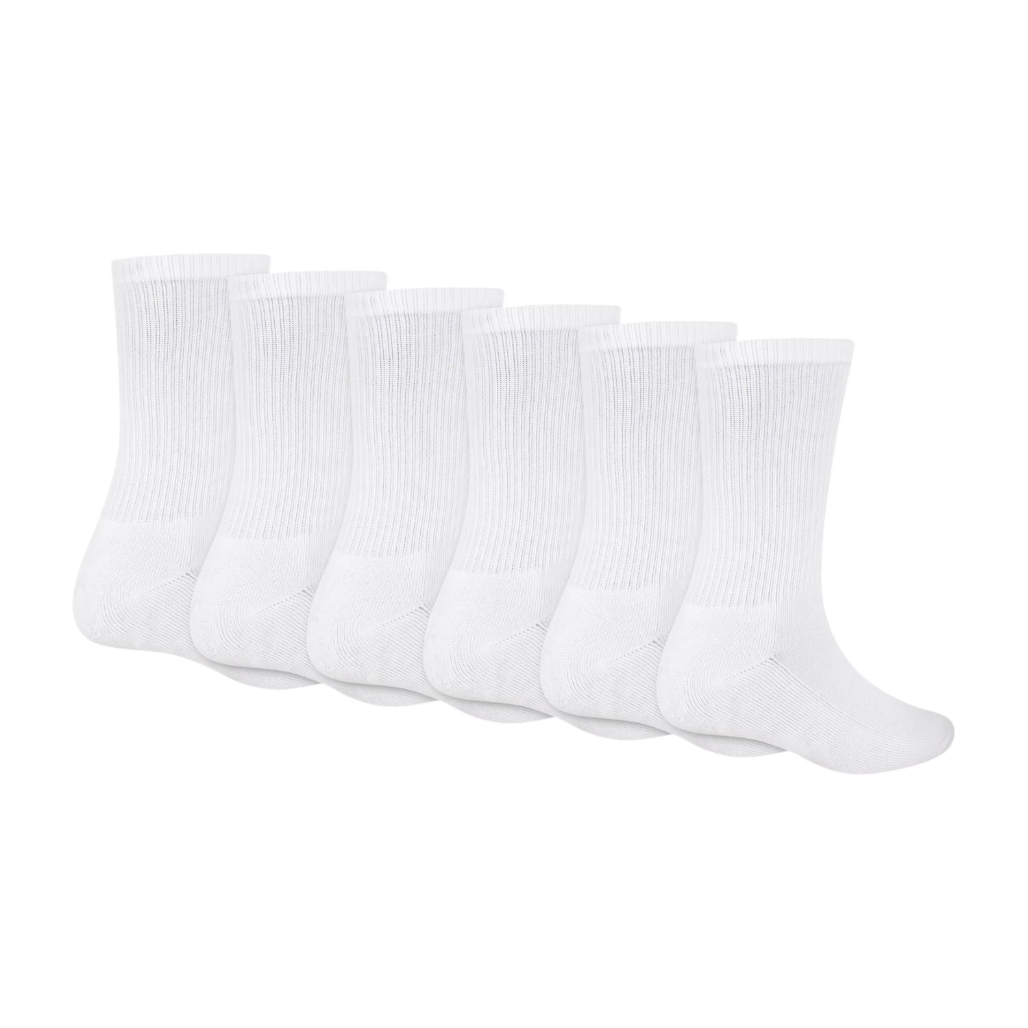 Calze da basket Jordan Essential 6-pack per bambini, morbide e comode, visibili in vari colori.