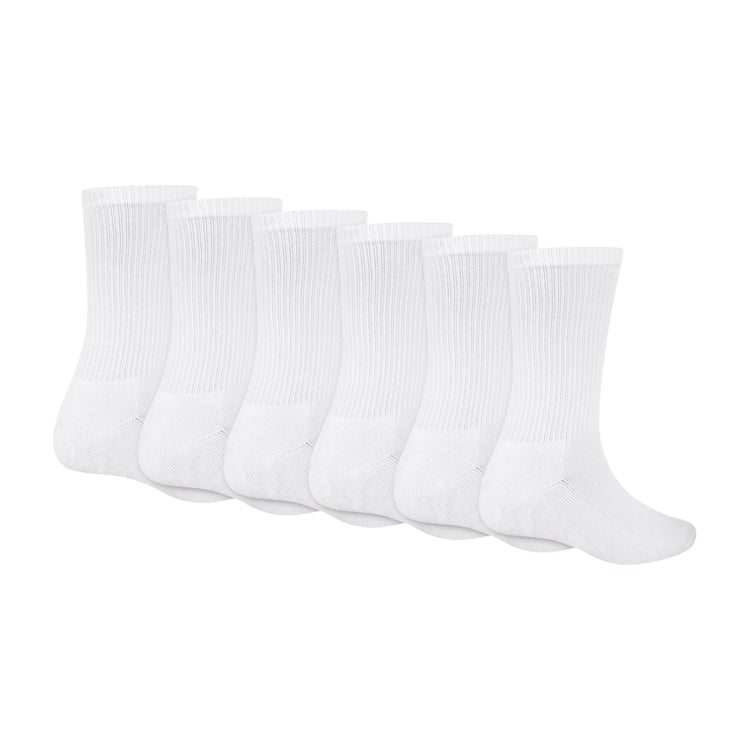 Calze da basket Jordan Essential 6-pack per bambini, morbide e comode, visibili in vari colori.